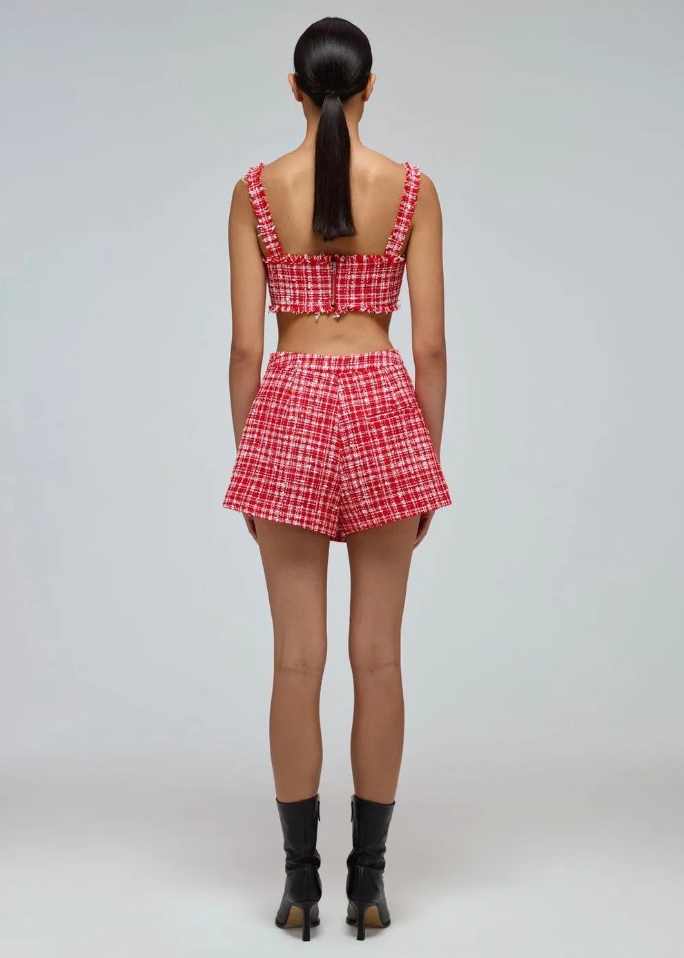 Boucle Skort (Red)