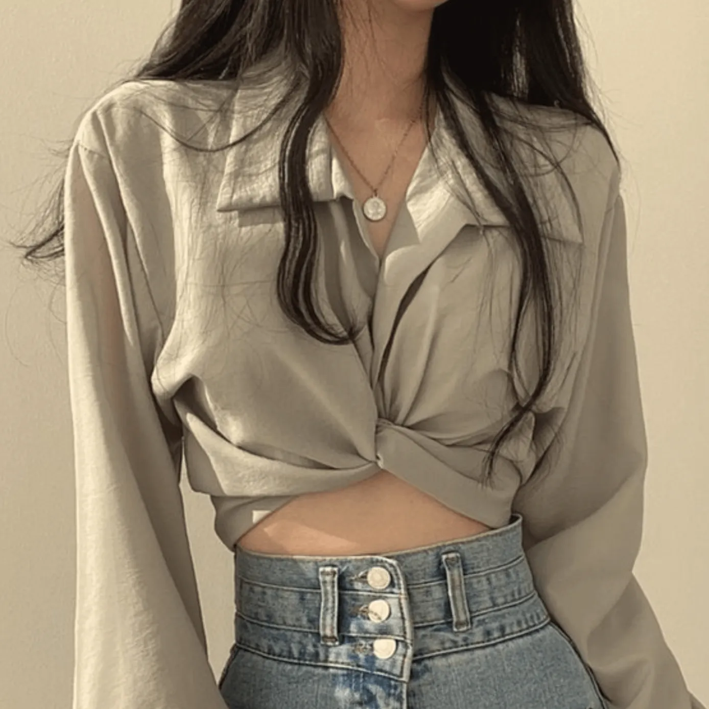 Bruso® | Heidi-Mode Wrap Blouse