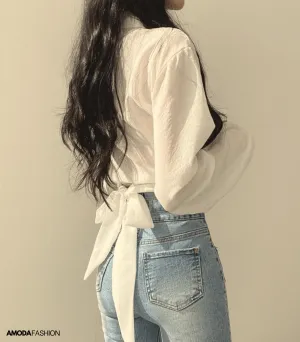 Bruso® | Heidi-Mode Wrap Blouse