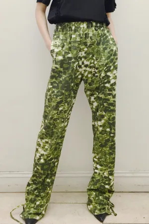 Camo Luxe Track Pants (Made in NYC) Style# 174