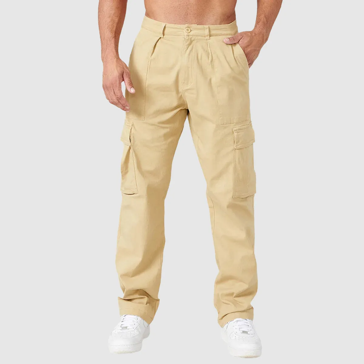Cargo Vibe™ | Men's Cargo Jogger Pants | Lightweight Fabric, Adjustable Waist, Multi-Pocket Design
