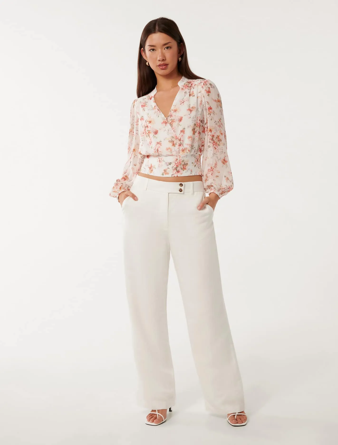 Carly Cinch Waist Top