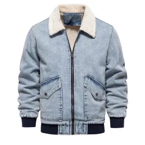 Chictango Fleece Denim Jacket