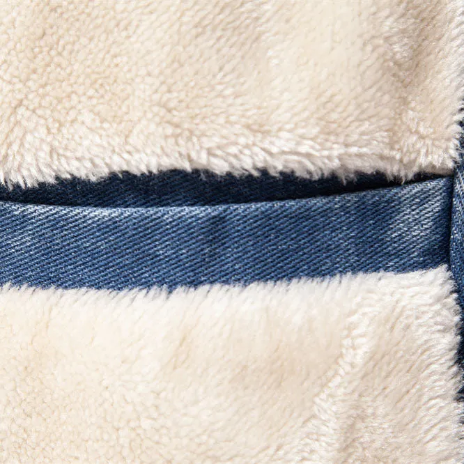 Chictango Fleece Denim Jacket