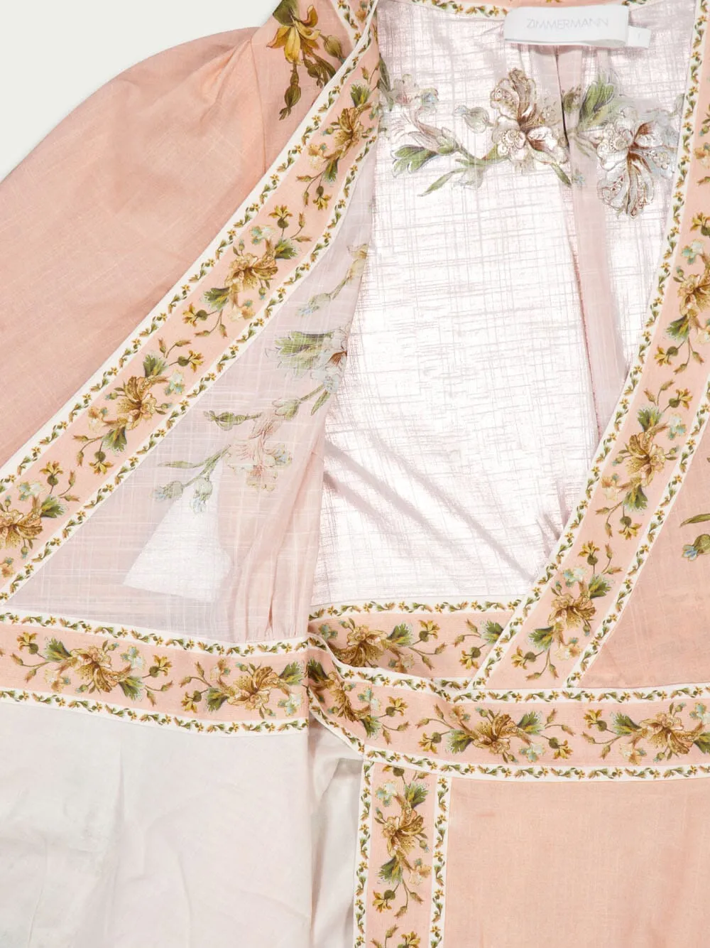 Chintz Wrap Mini Dress