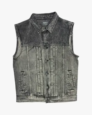 cincinati denim vest xlarge