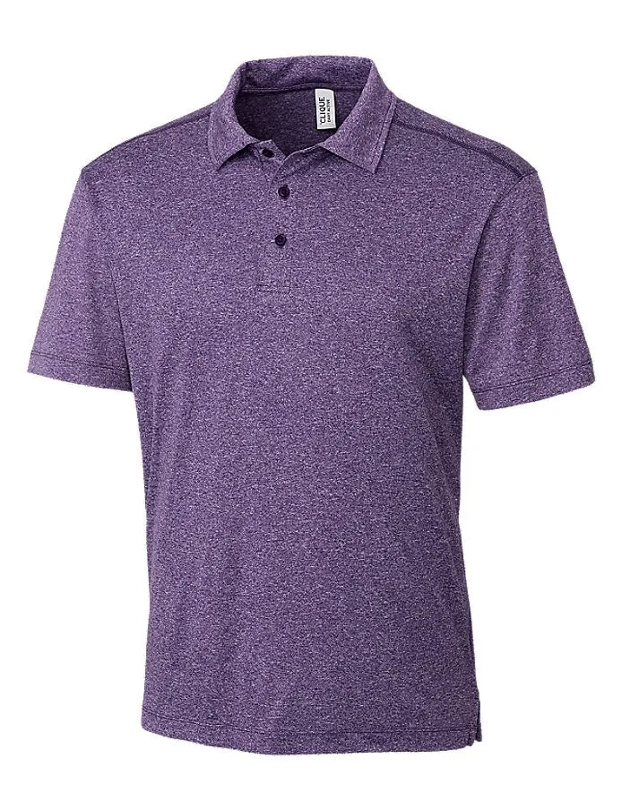 Clique Men's Charge Active Short Sleeve Polo