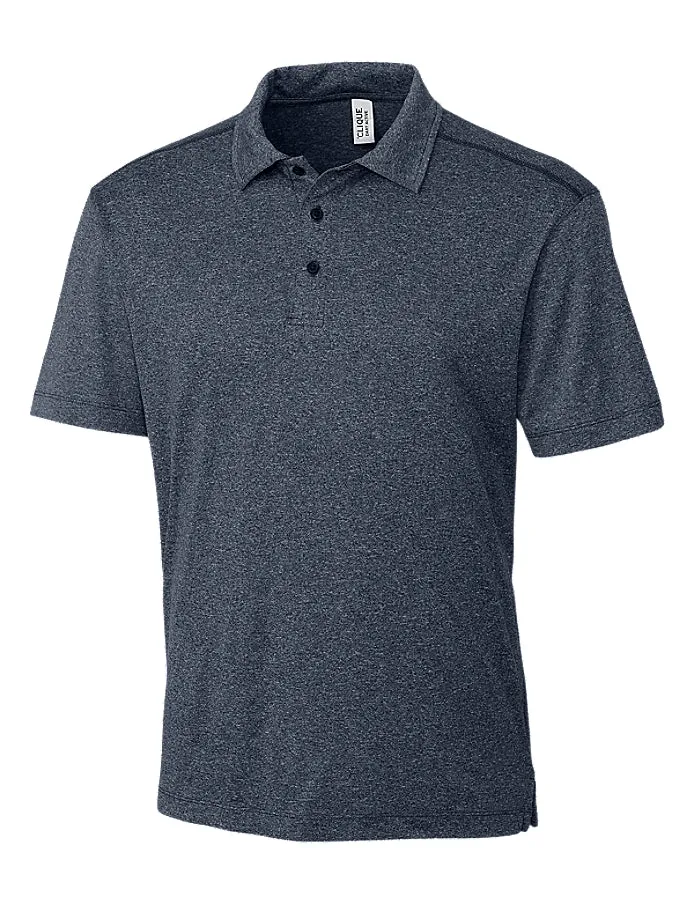Clique Men's Charge Active Short Sleeve Polo