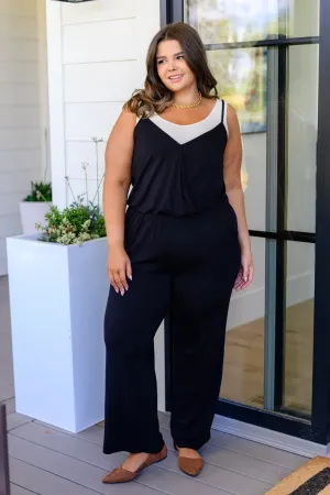 Completely Justified Jumpsuit in Black