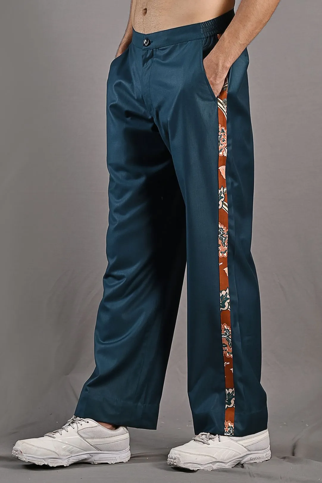 Corey - Maroon & Multi Printed Short Jacket , Shirt & Pant Set