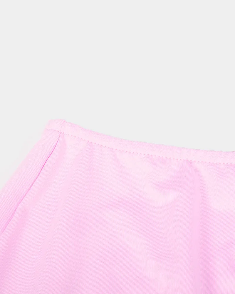 Cosmic Fade Asymmetric Skirt Coord Set