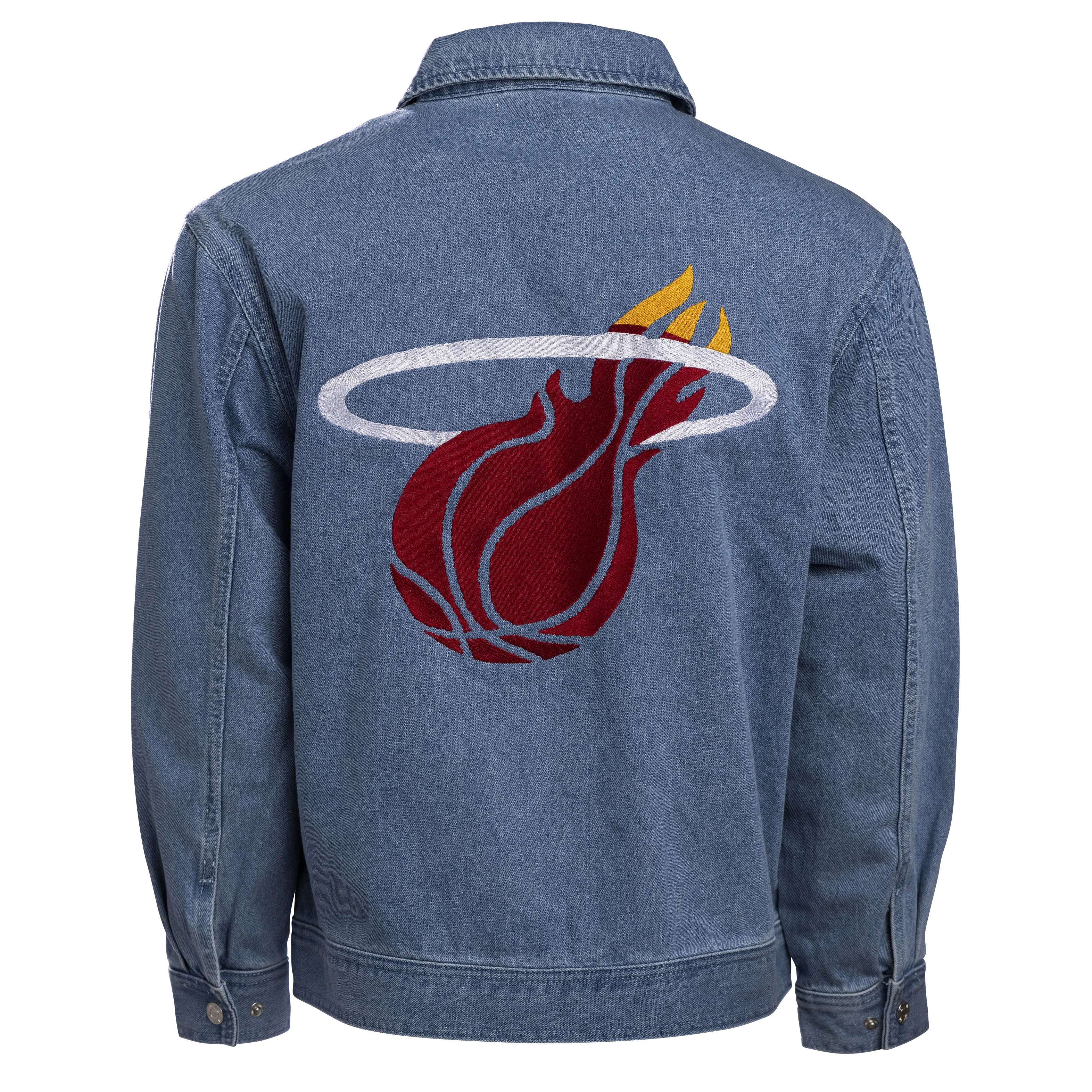 Court Culture x The Wild Collective Miami HEAT Denim Jacket