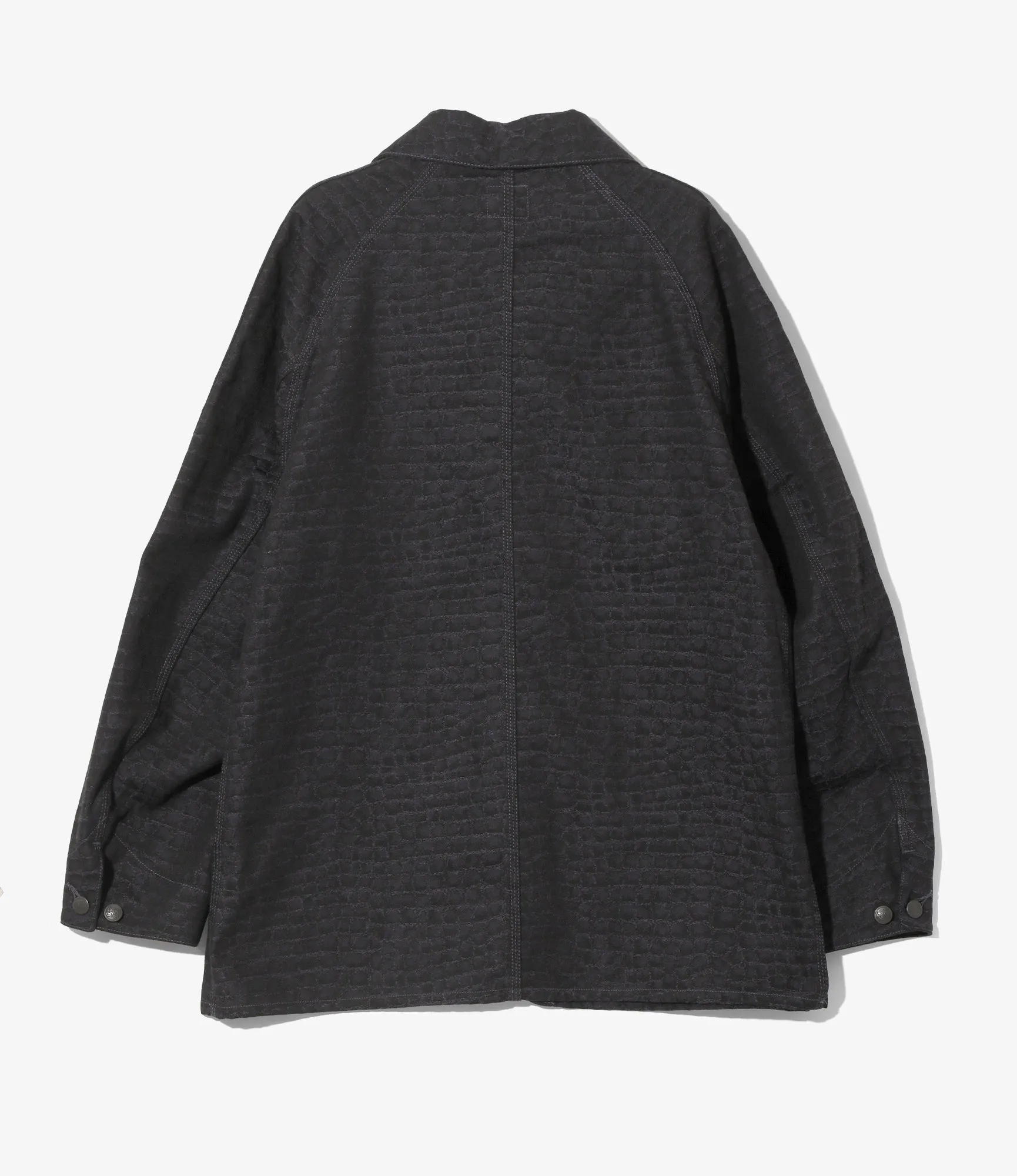 Coverall - 10oz Denim / Crocodile Jacquard