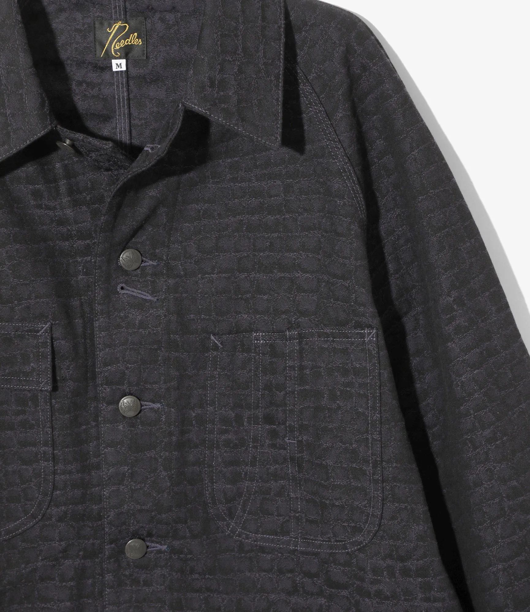 Coverall - 10oz Denim / Crocodile Jacquard