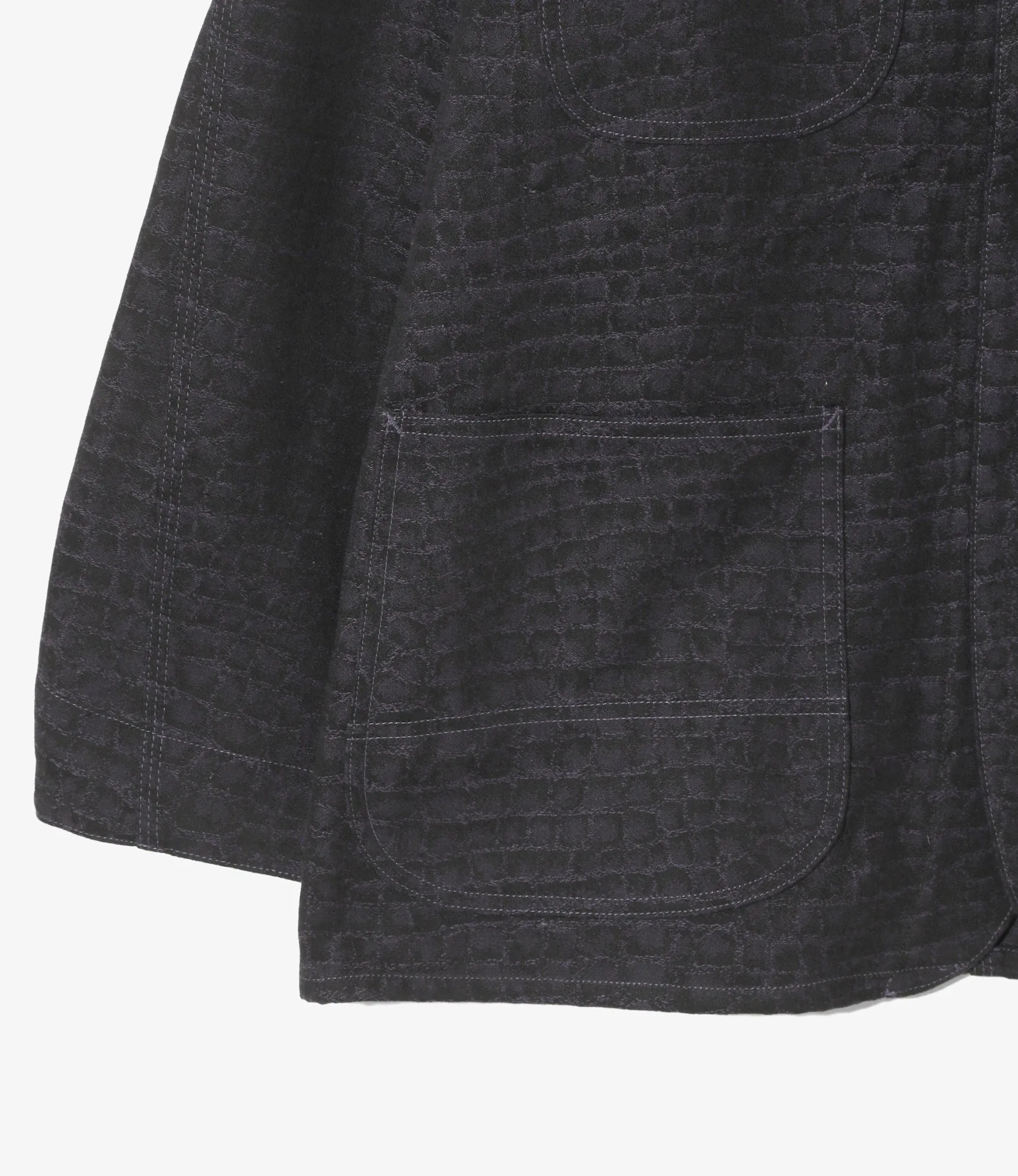 Coverall - 10oz Denim / Crocodile Jacquard