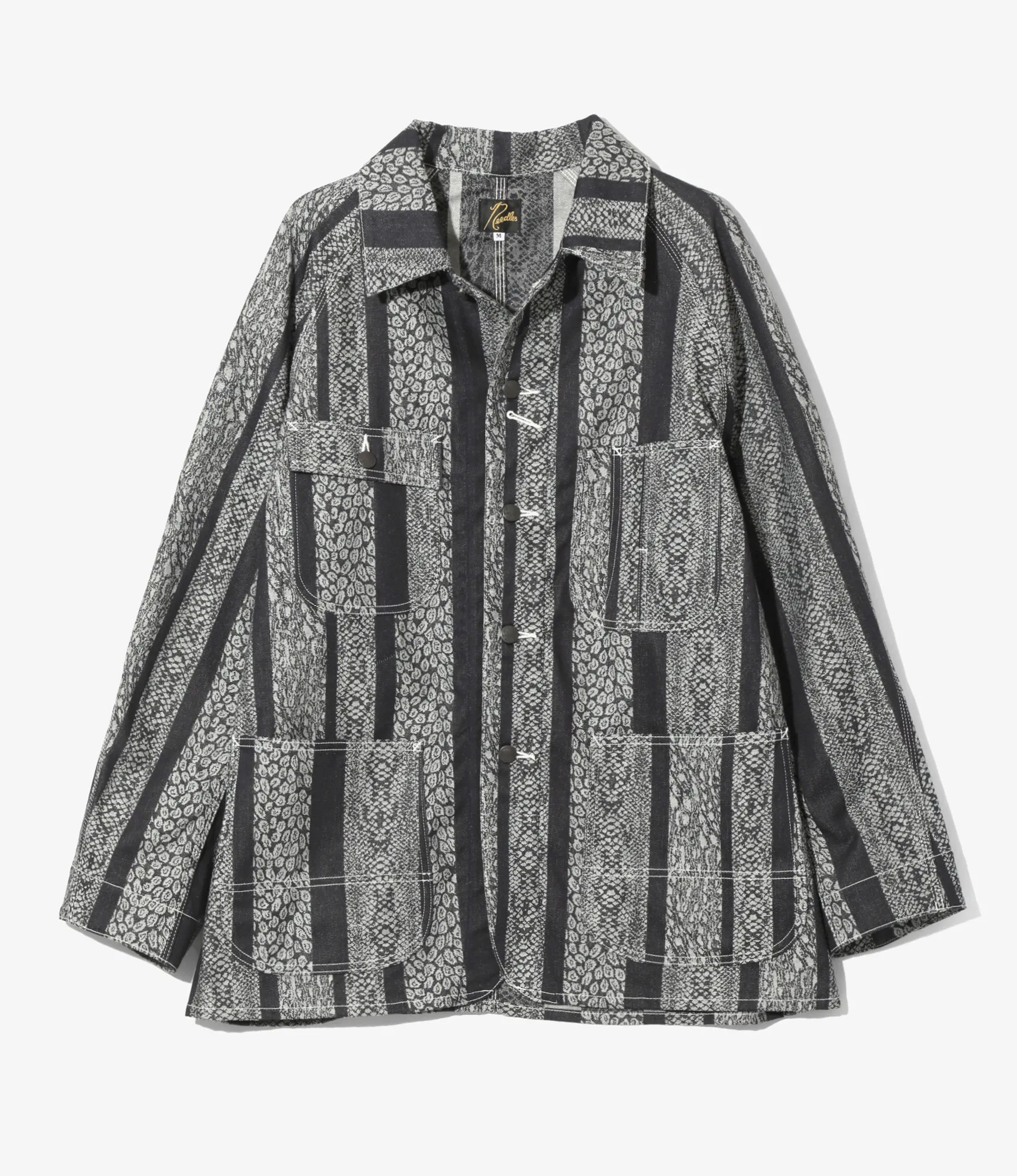 Coverall- 10oz Denim / Python Jacquard