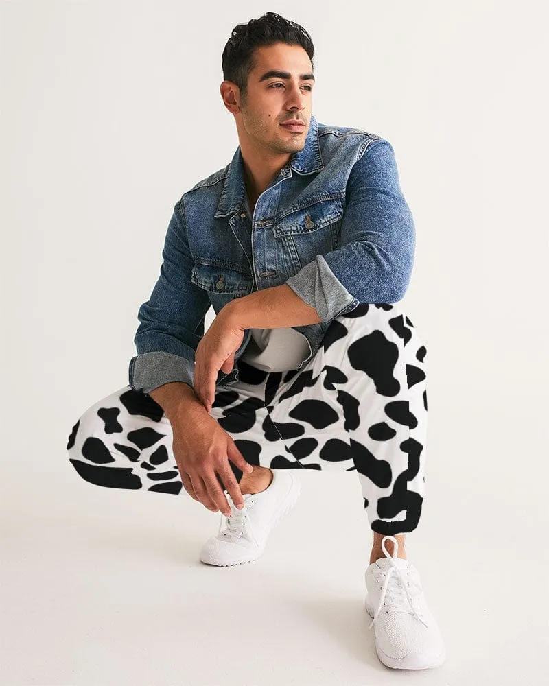 Cow Print Men's Track Pants