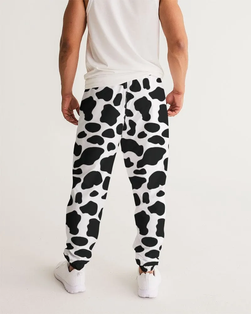 Cow Print Men's Track Pants