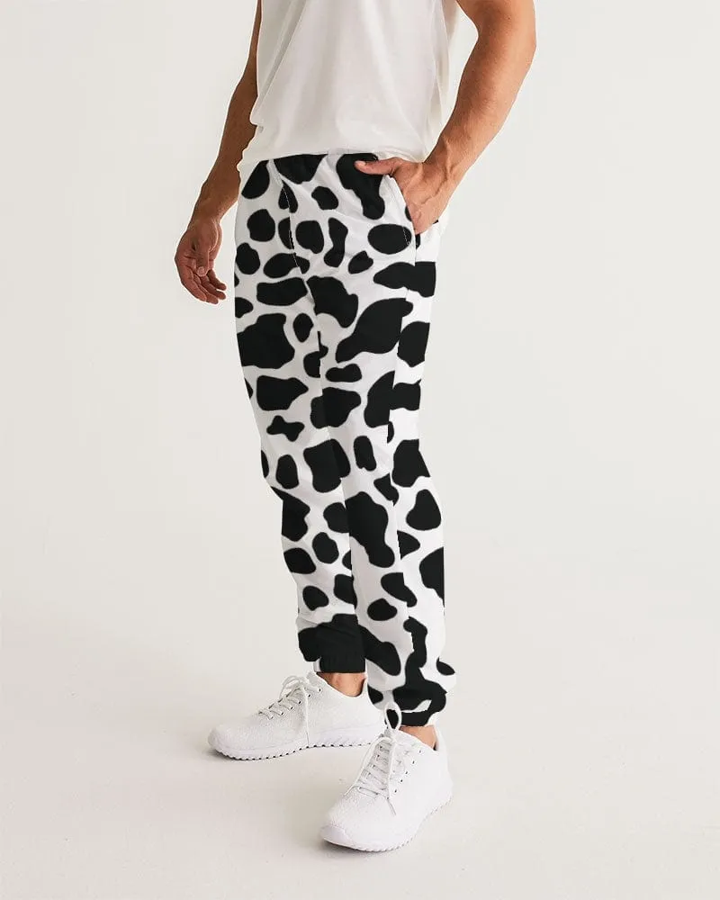 Cow Print Men's Track Pants