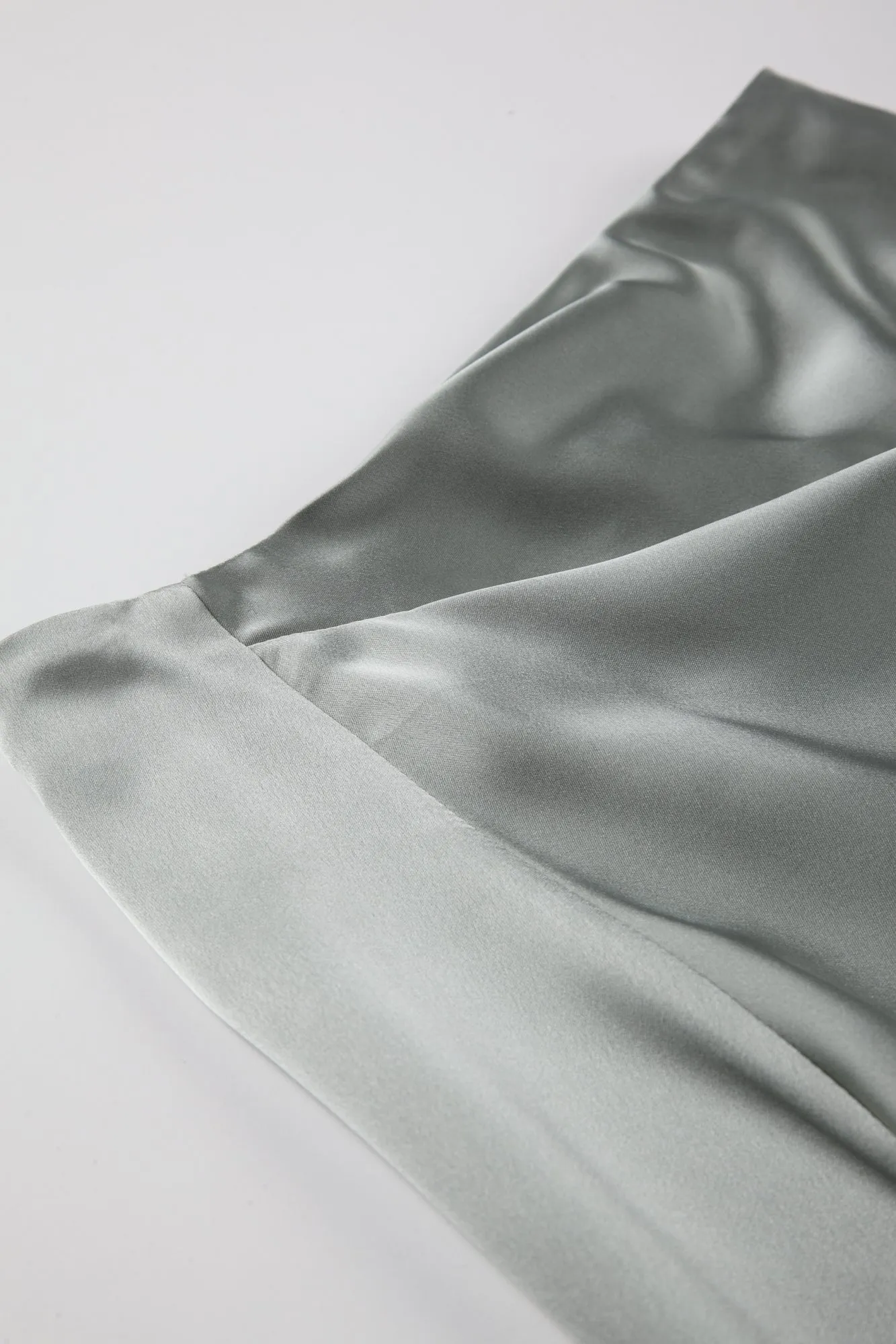 Daybreak Satin Midi Skirt