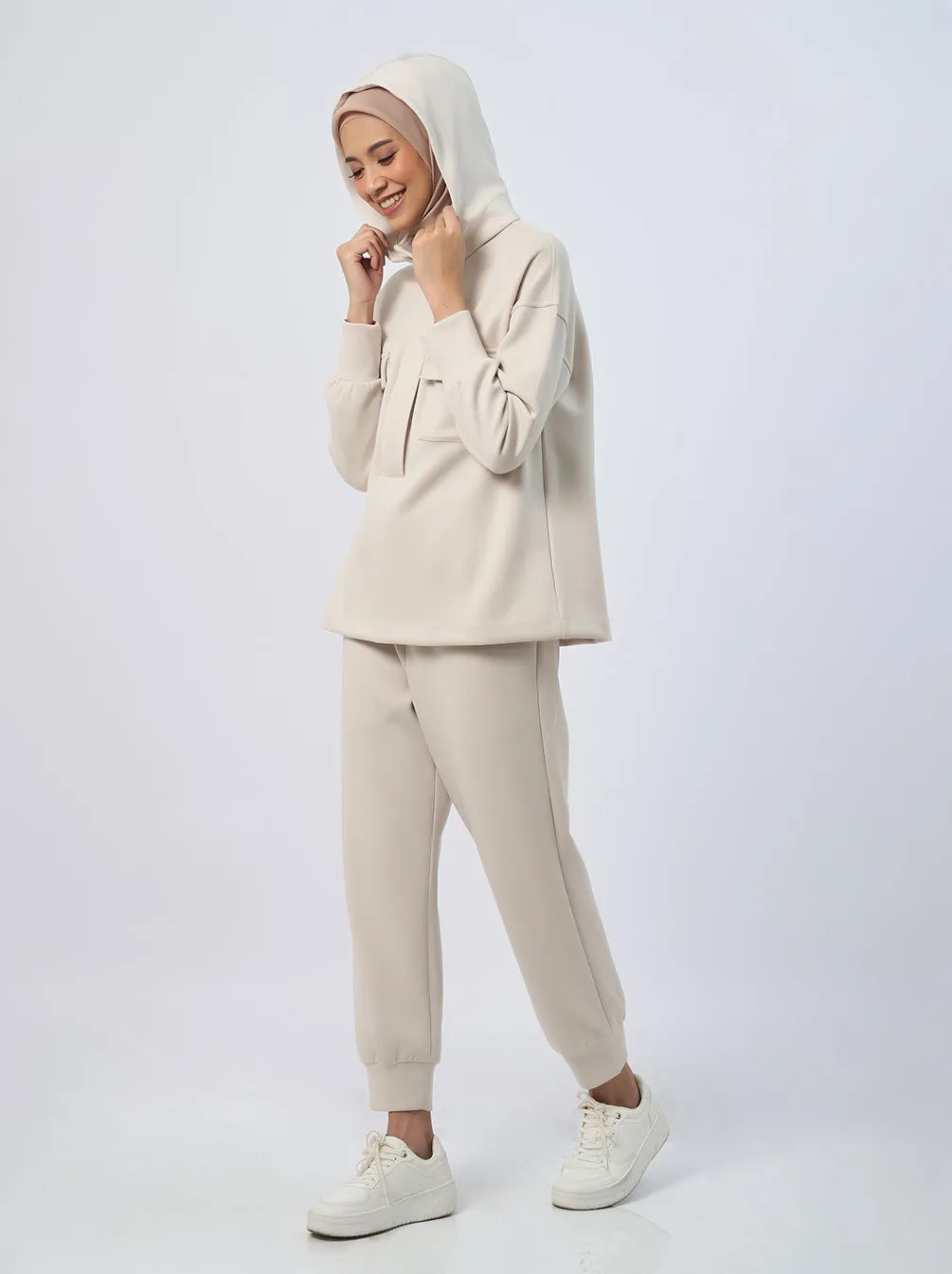 DEA JOGGER ACTIVE PANTS CREAM