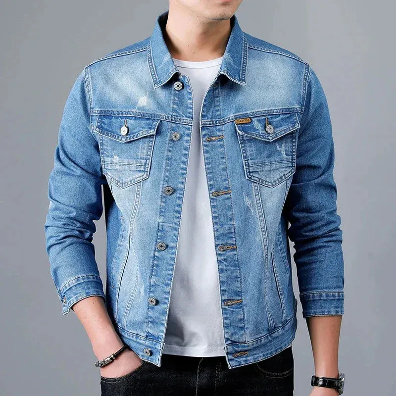 Denim Jacket by Dave Wellington, Washed