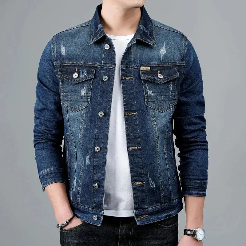 Denim Jacket by Dave Wellington, Washed