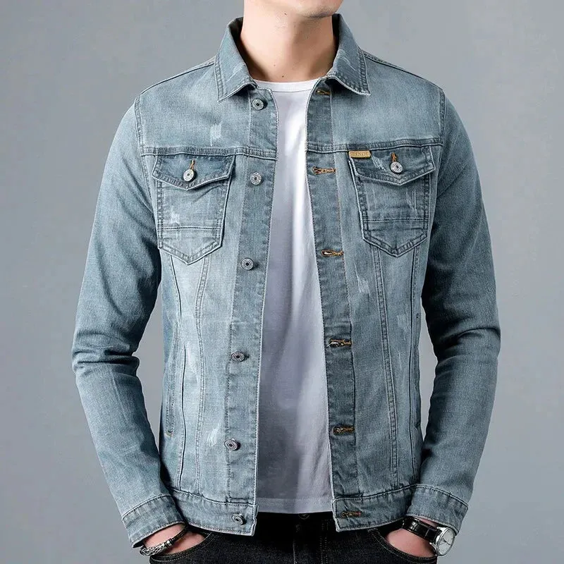 Denim Jacket by Dave Wellington, Washed