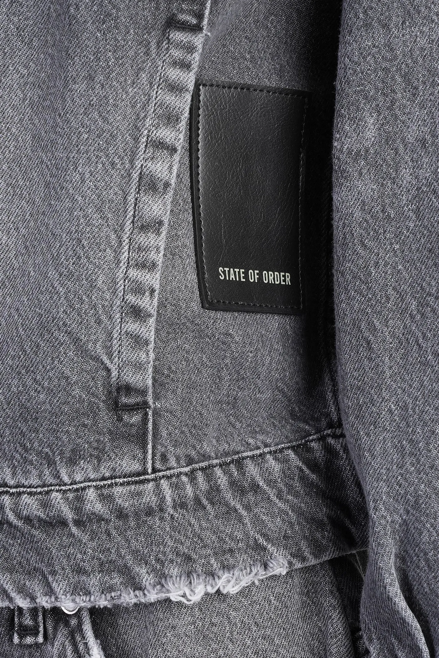 Driver Denim Jackets in black denim