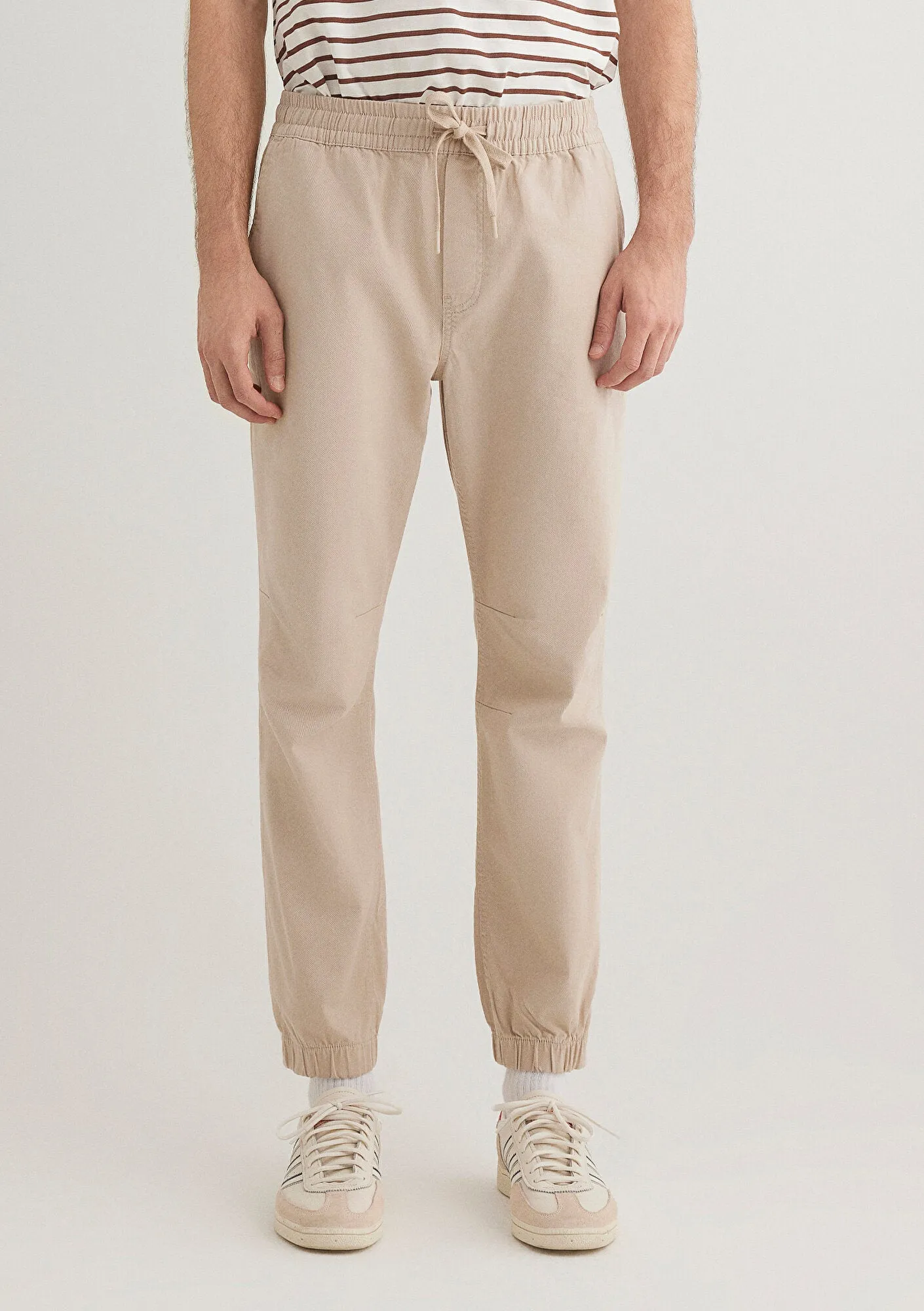 Ecru Jogger Pants