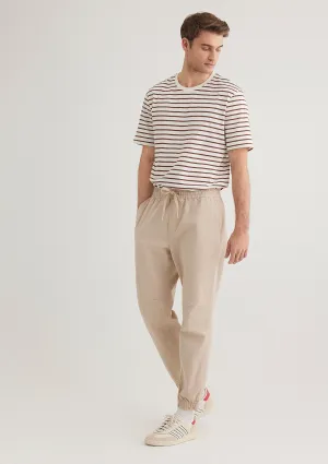 Ecru Jogger Pants