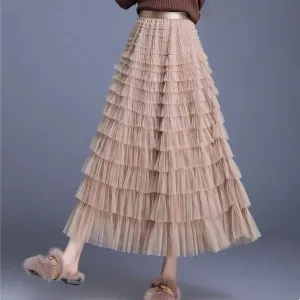 Elegant Summer Tulle Skirt
