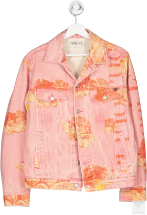 FIORUCCI Pink Angel Organic Denim Jacket UK XS