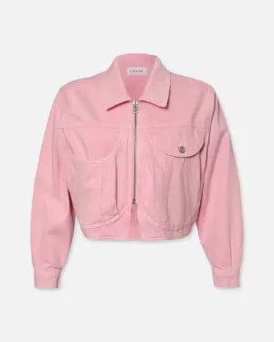 FRAME | Heart Jacket | Washed Dusty Pink