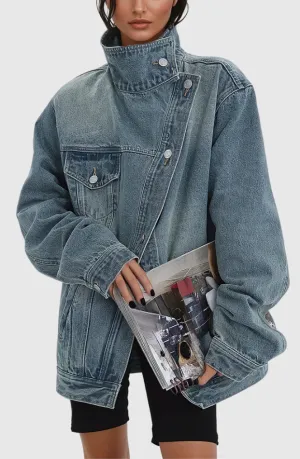 Freya | Artistic Denim Jacket