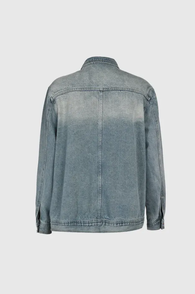 Freya | Artistic Denim Jacket