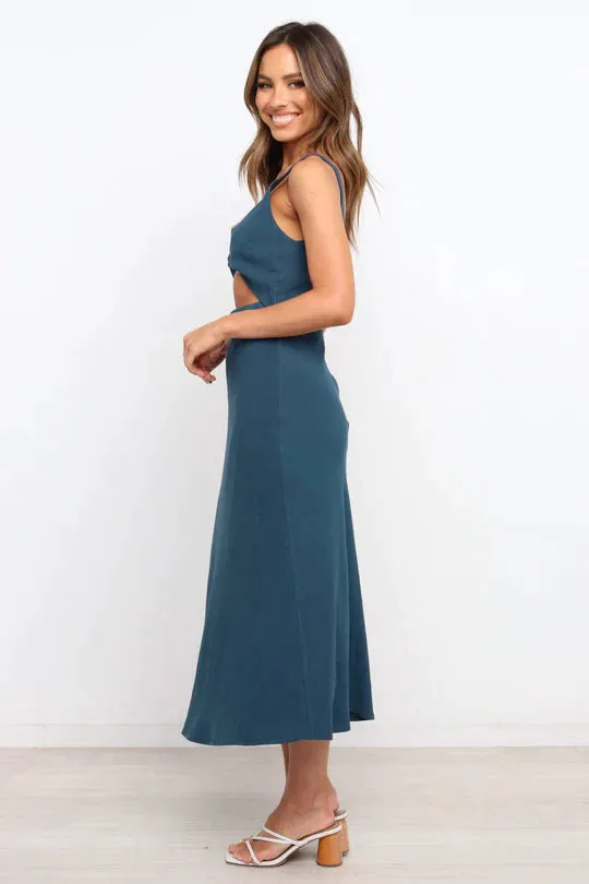 Galla® | Midi Dress In A Wrap Style