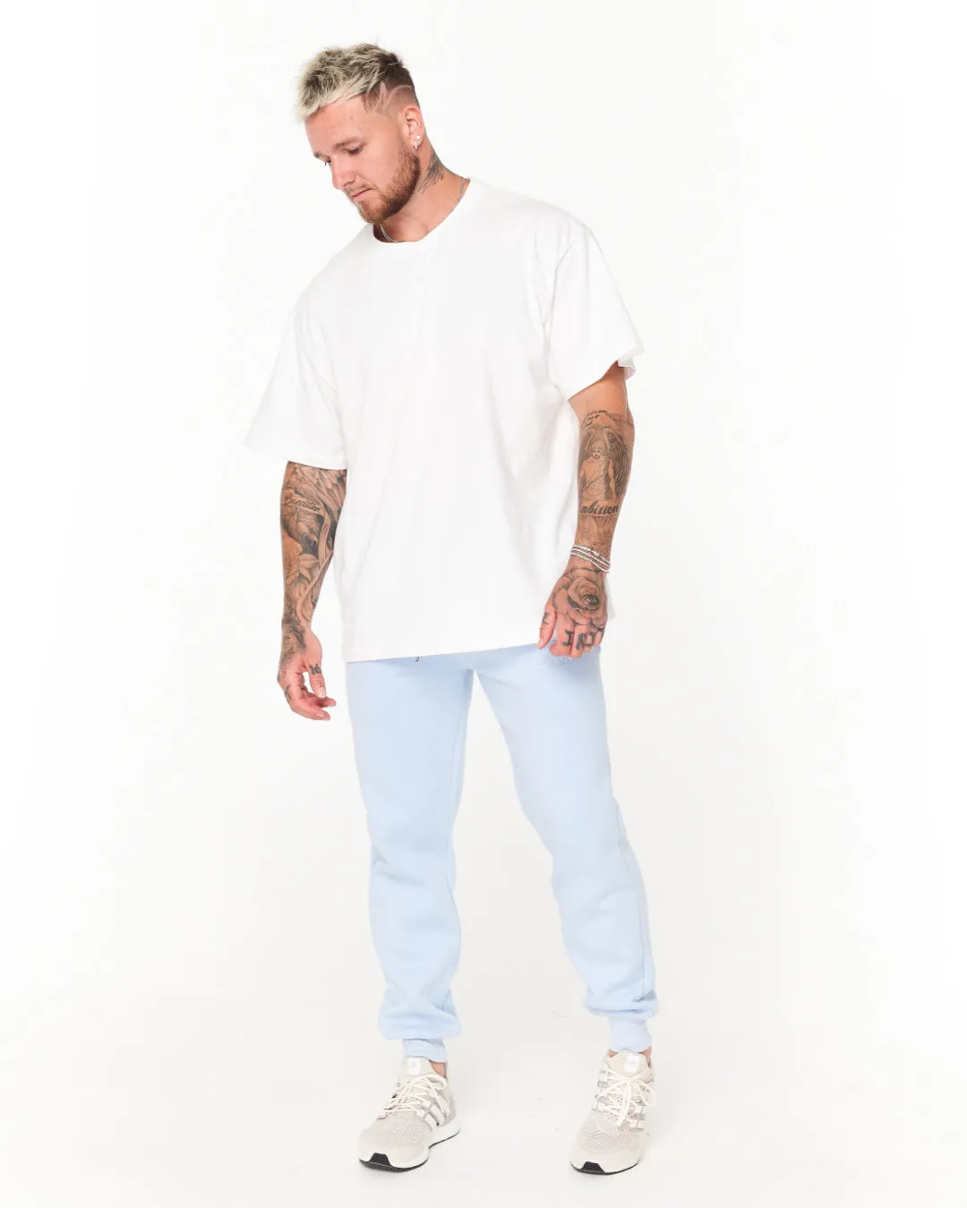 GB Premium Track Pants (Ice Blue)