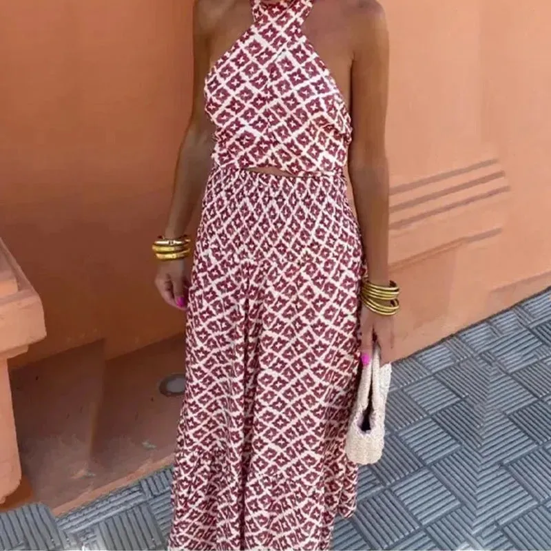 Giovanna – Strappy Elegant Women’s Maxi Dress