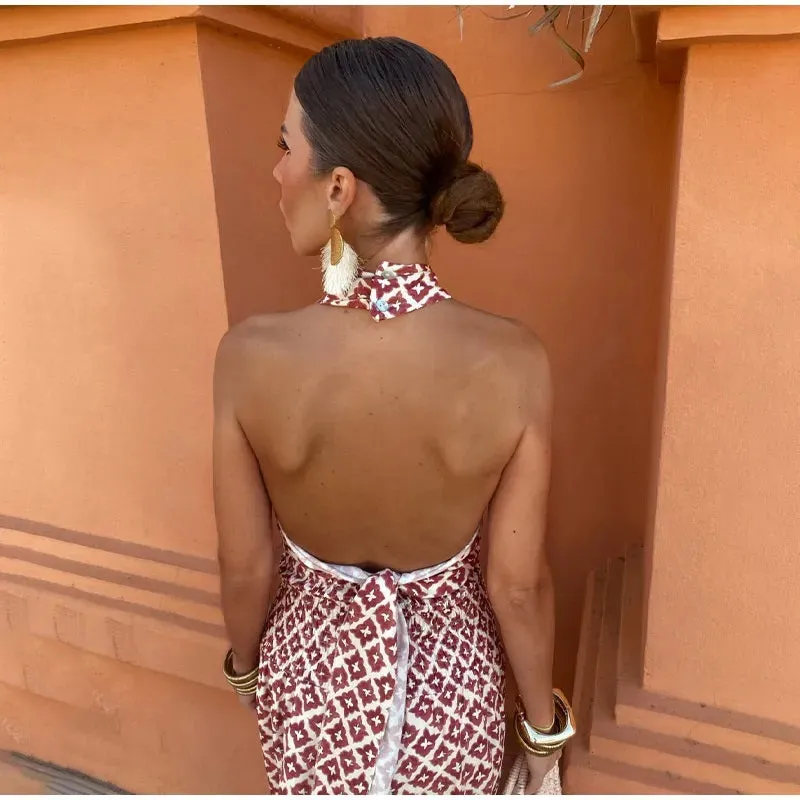 Giovanna – Strappy Elegant Women’s Maxi Dress