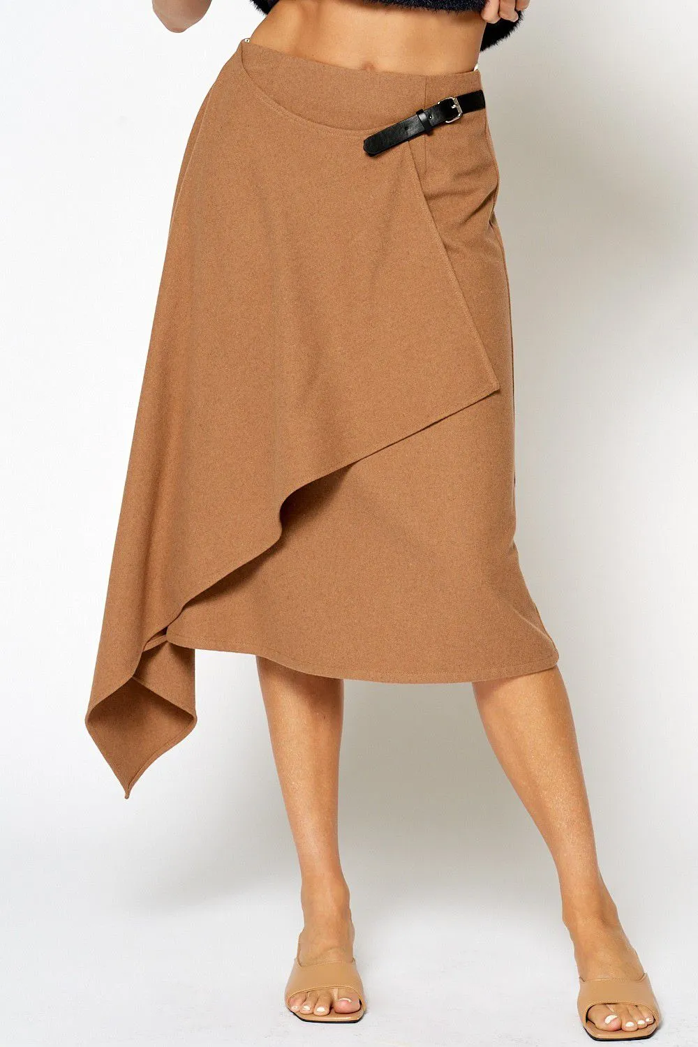 Glimpse in Time Asymmetric Skirt