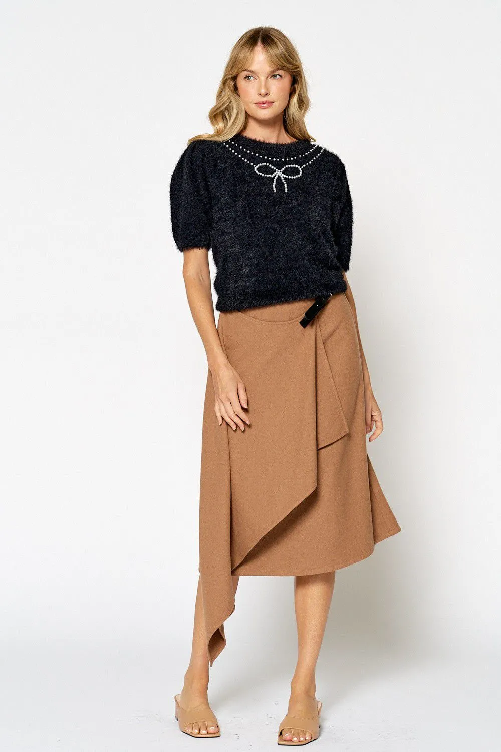 Glimpse in Time Asymmetric Skirt