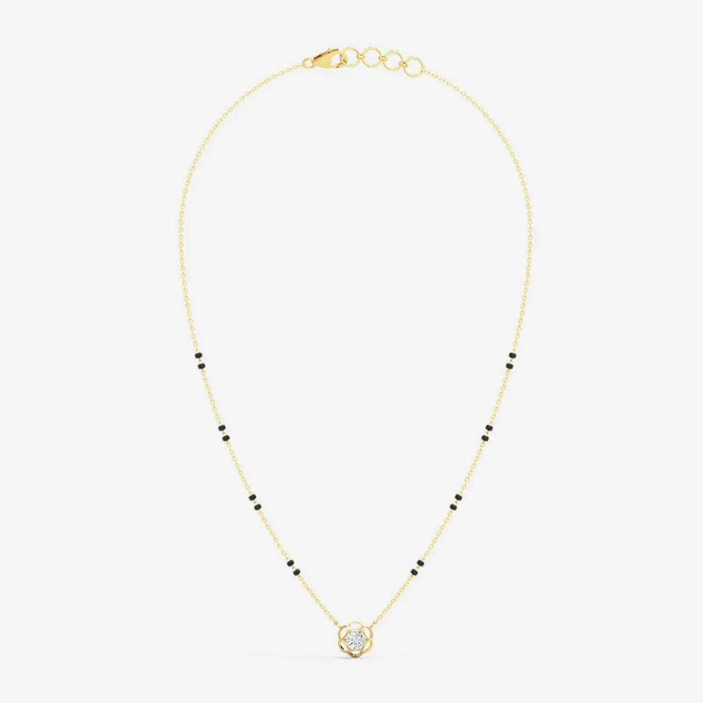 Golds With Diamonds Necklaces
