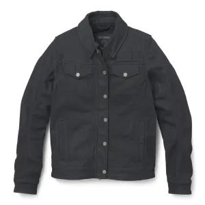 Harley-Davidson® Women's Chisel Denim Trucker Riding Jacket