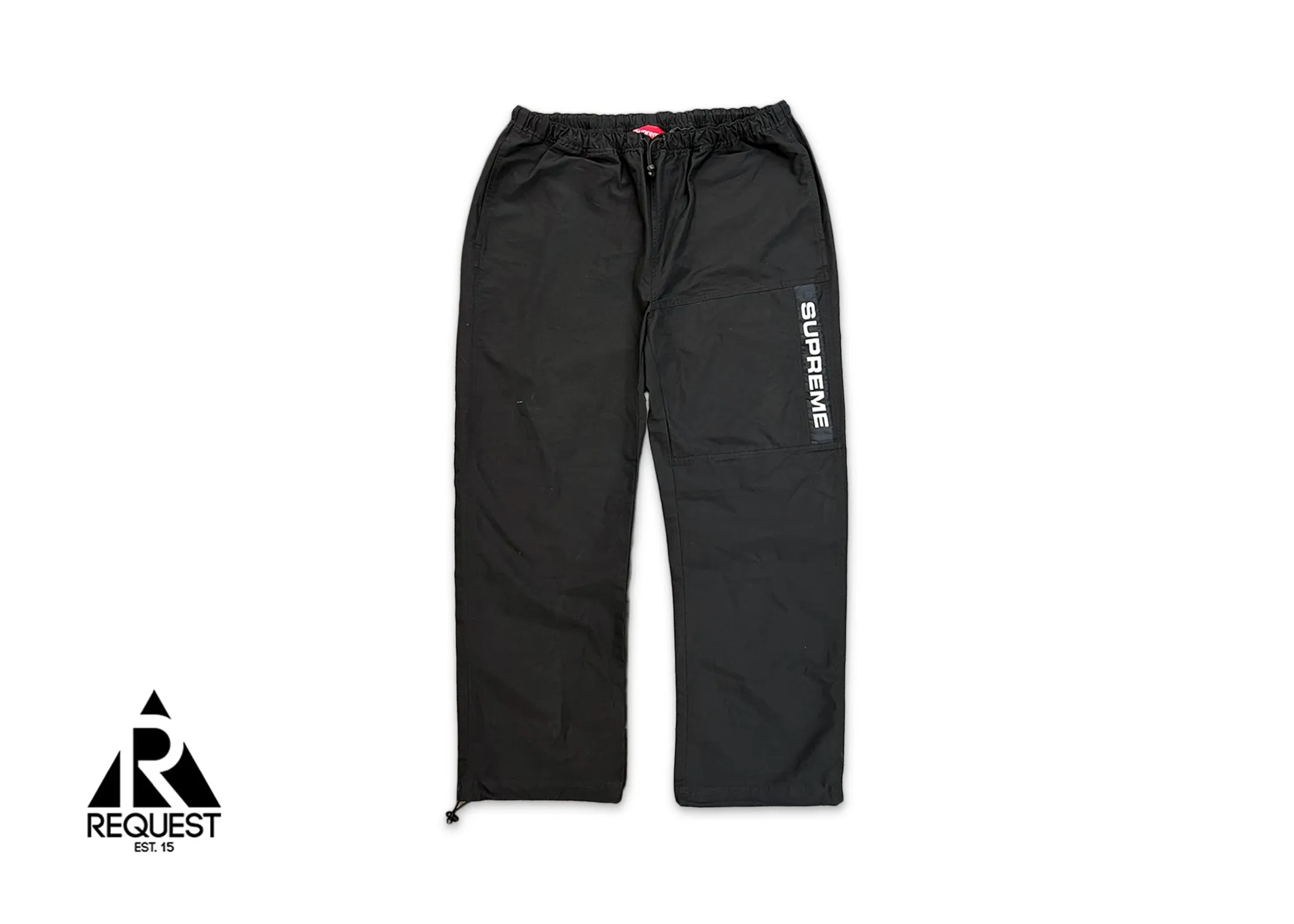Heavy Nylon Pant "Black"