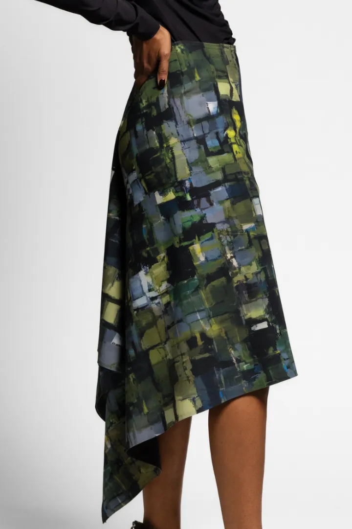 Hemsworth 2 Skirt - Tokyo Print