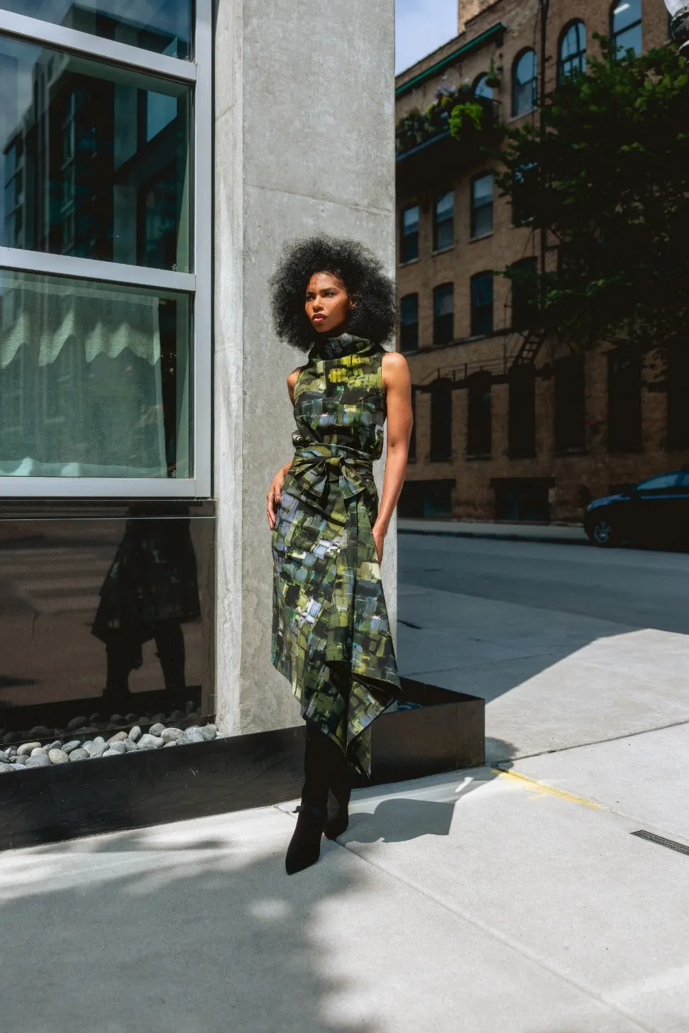 Hemsworth 2 Skirt - Tokyo Print