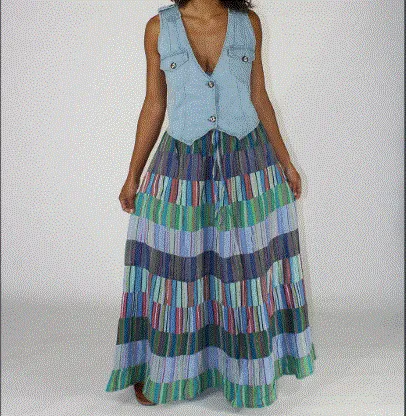 Island Haze Maxi Skirt SS25-81