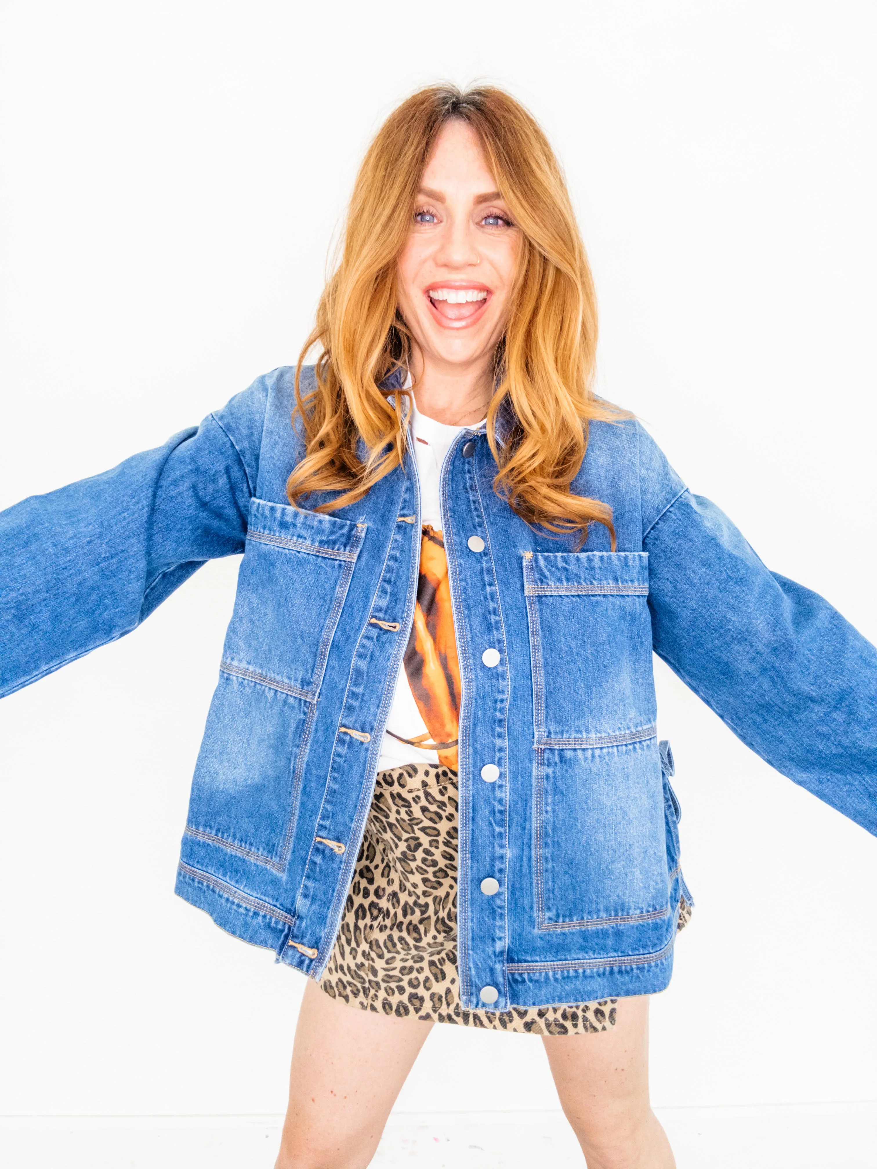 It's a Tie Denim Jacket