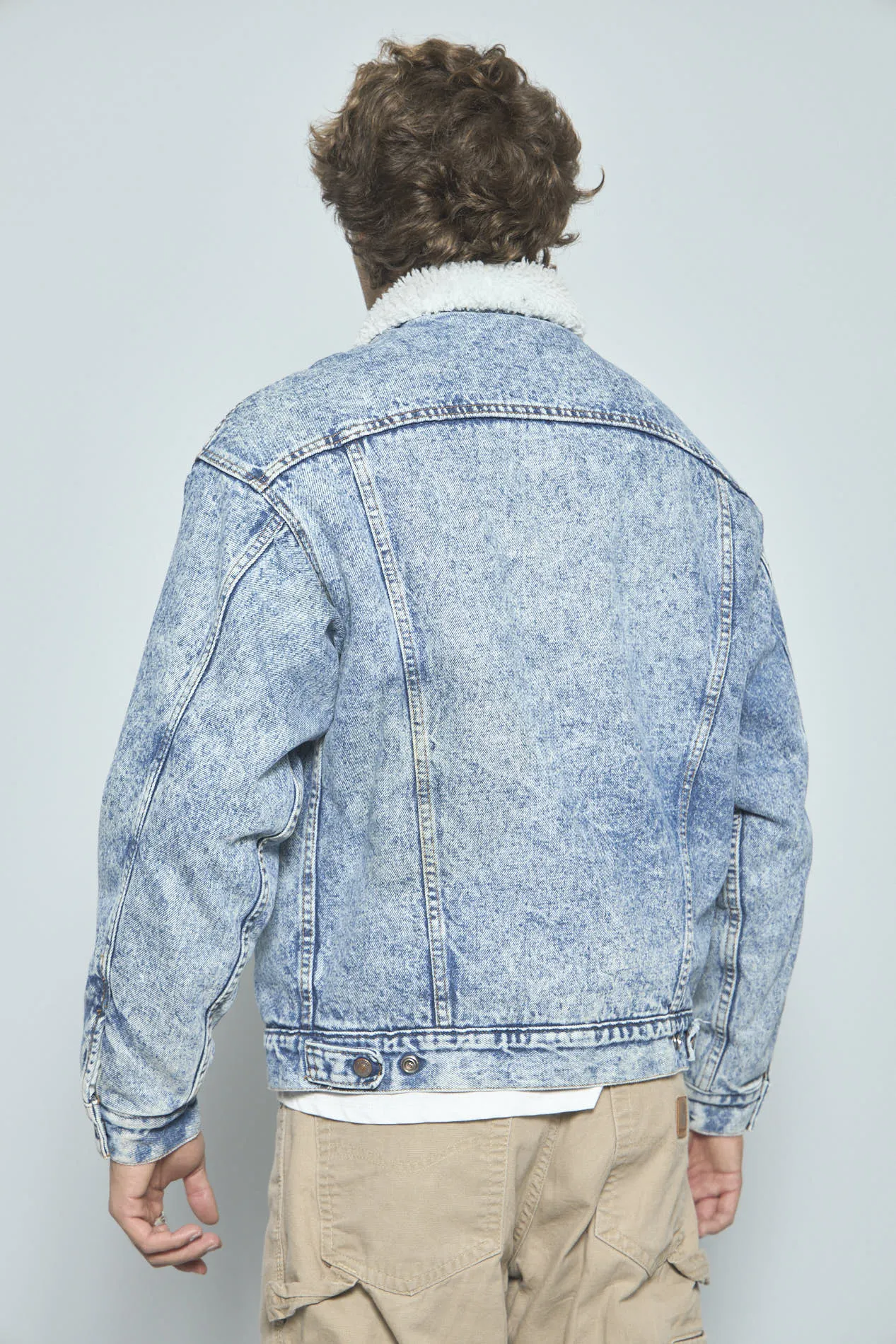 Jacket Azul Levis Talla M